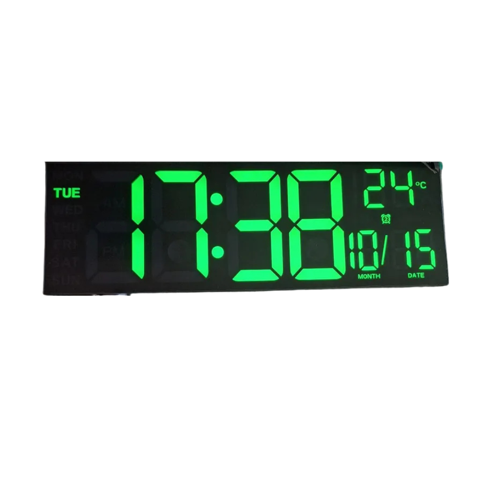 led digital clock wall