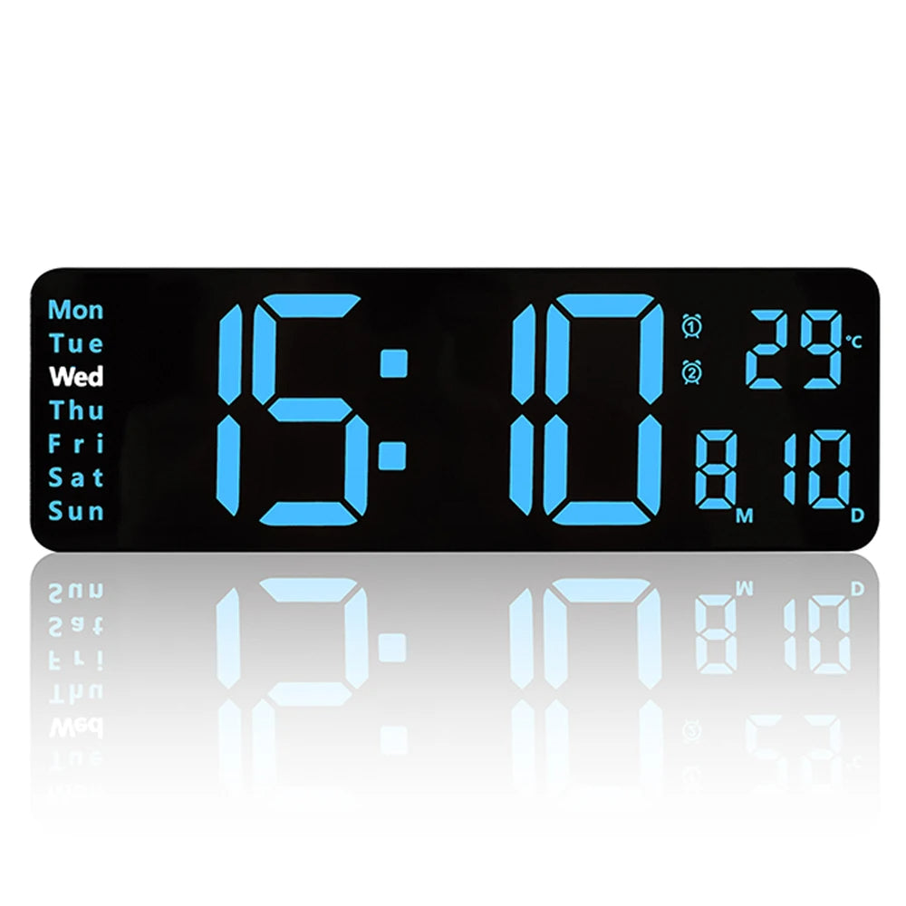 minimalist clock wall