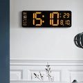 led digital wall clock