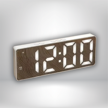 mirror clock for wall