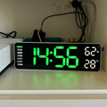 digital clock with temperature