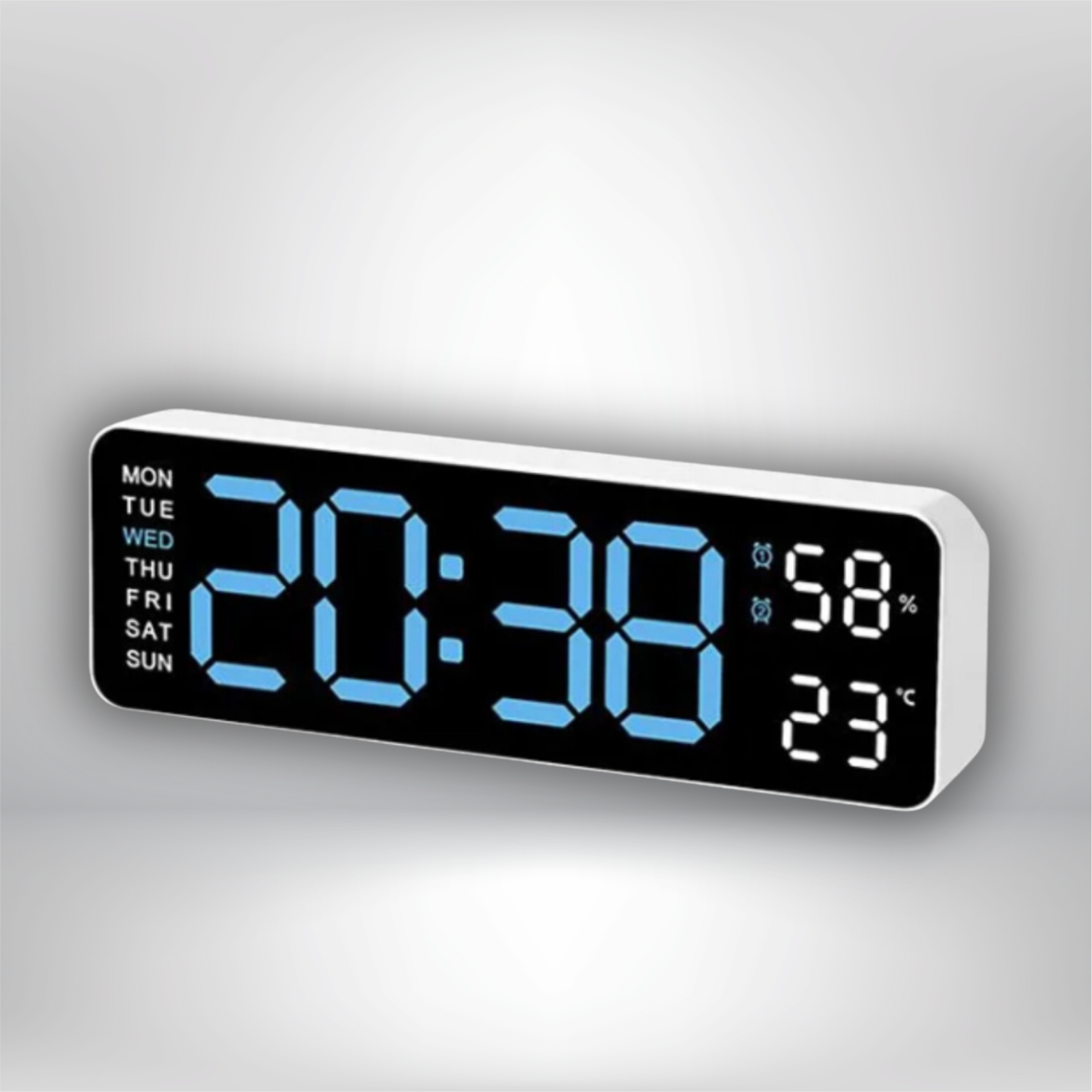 led digital wall clock