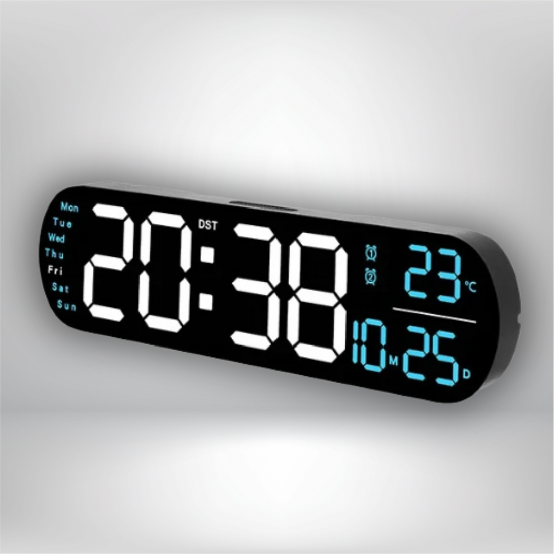 led digital clock wall